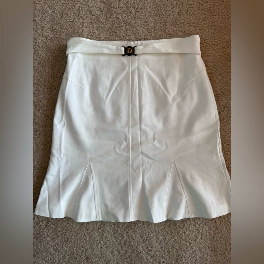 Versace cotton skirt size 42 authentic